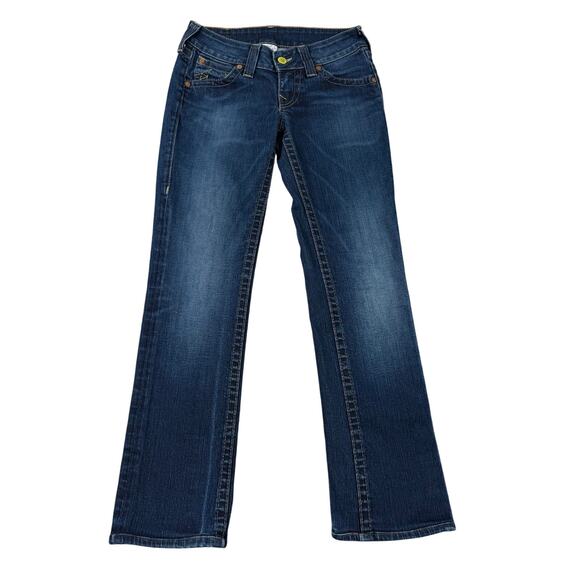 True Religion Womens Jeans CA# 30427 Size 28 Made in USA Blue Jeans - Picture 1 of 9